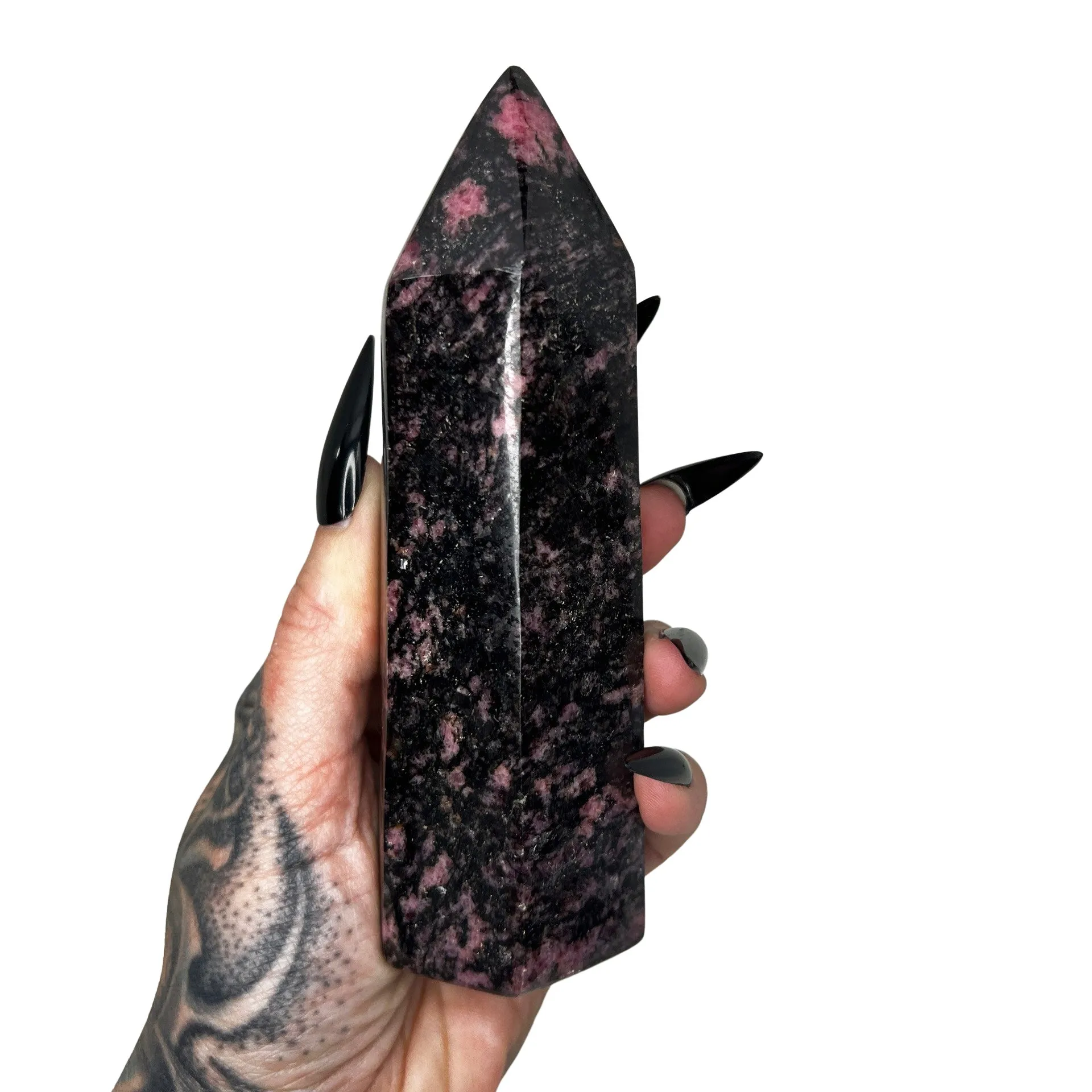 Rhodonite Tower 4 *free shipping*