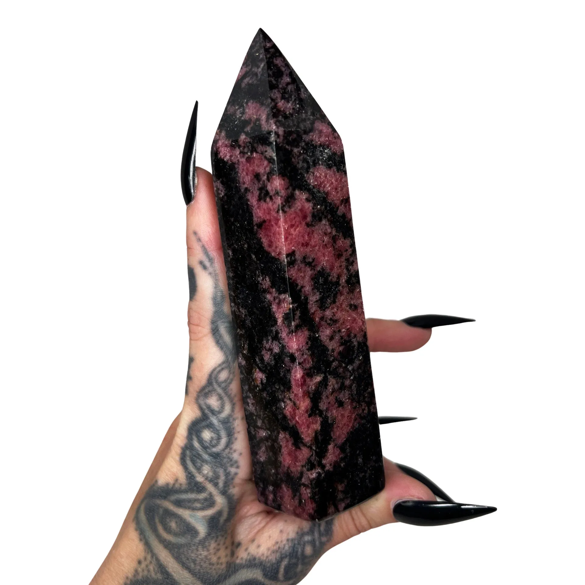 Rhodonite Tower 4 *free shipping*