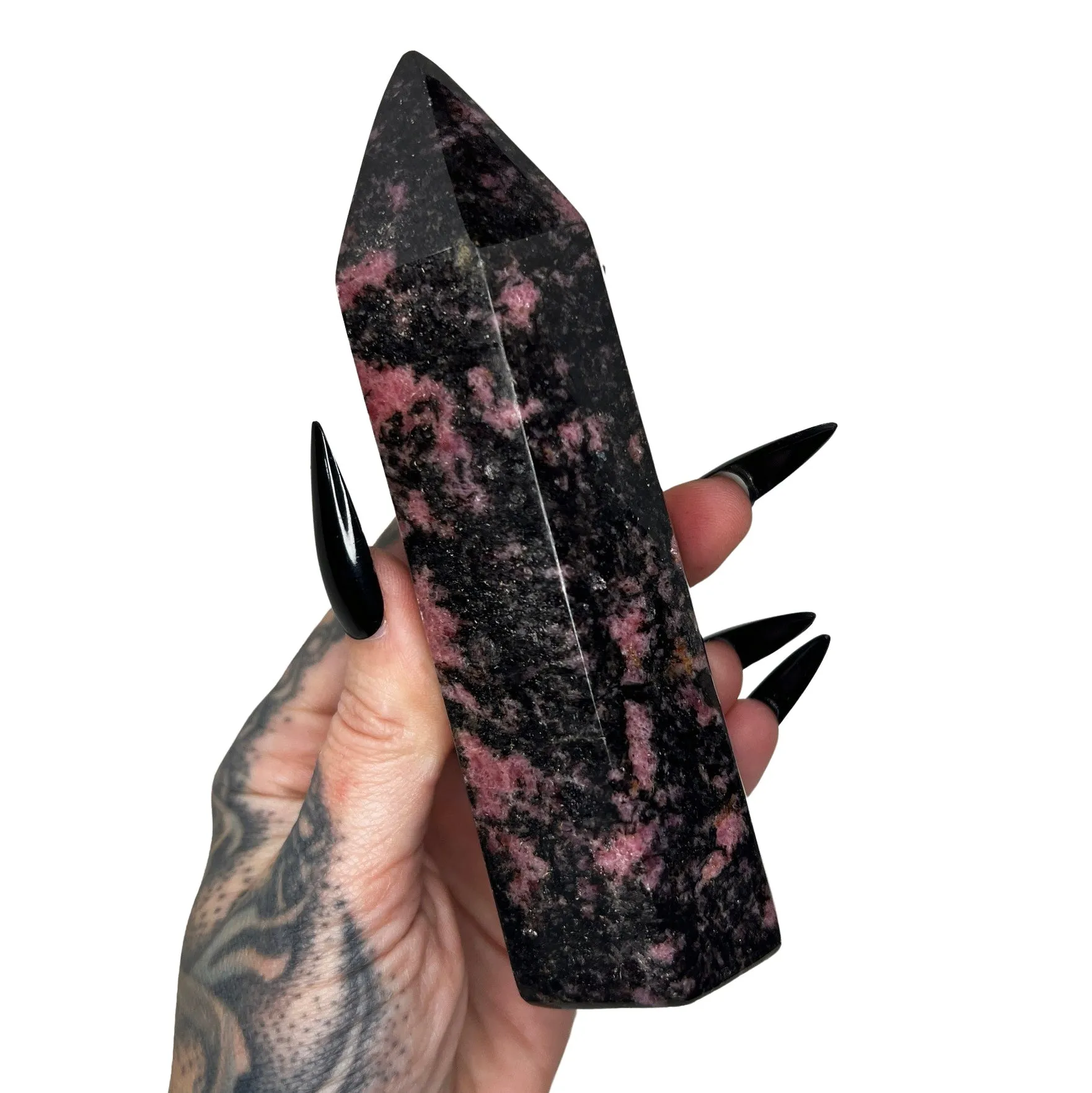 Rhodonite Tower 4 *free shipping*