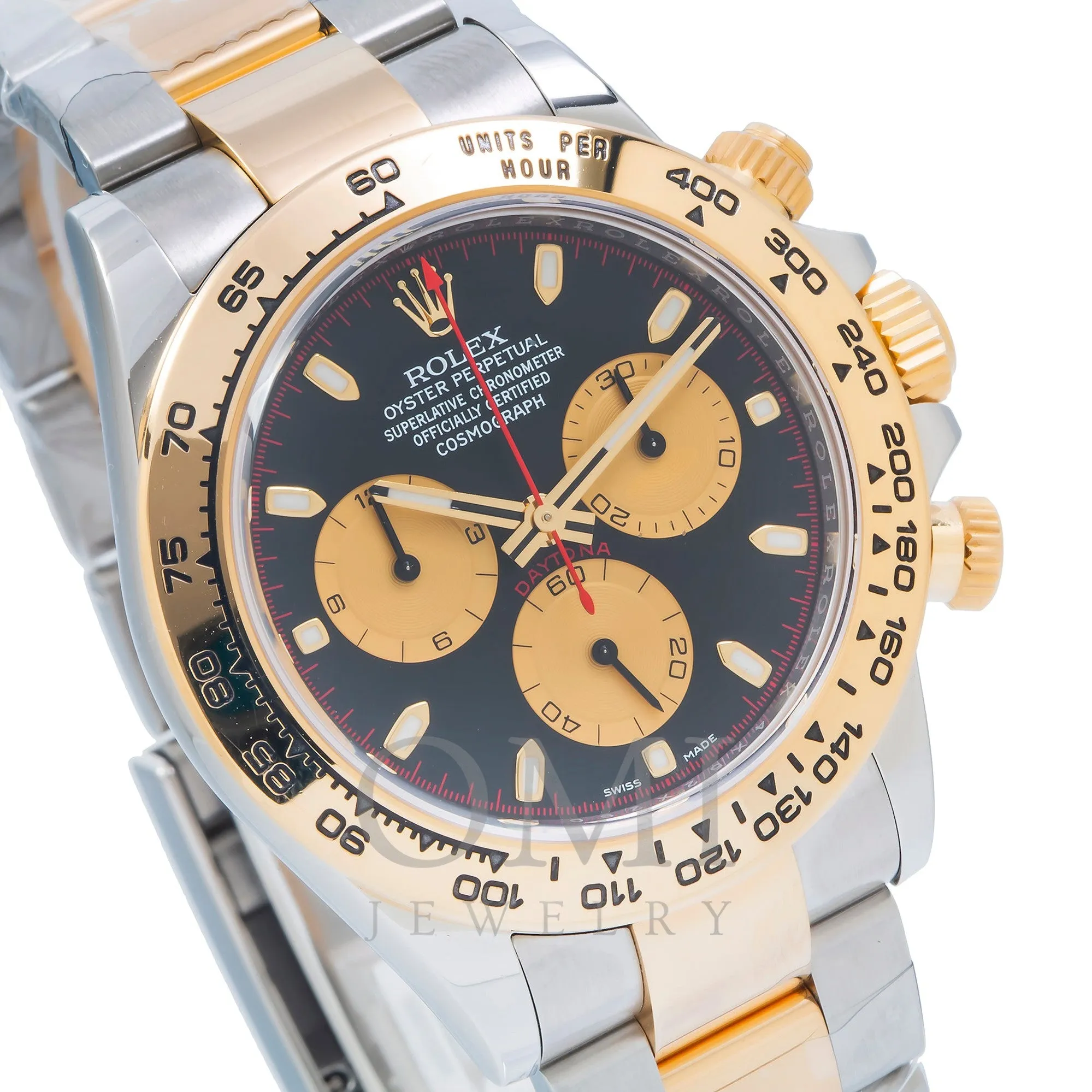 Rolex Cosmograph Daytona 116503 40MM Black Paul Newman Panda Diamond Dial With Two Tone Oyster Bracelet