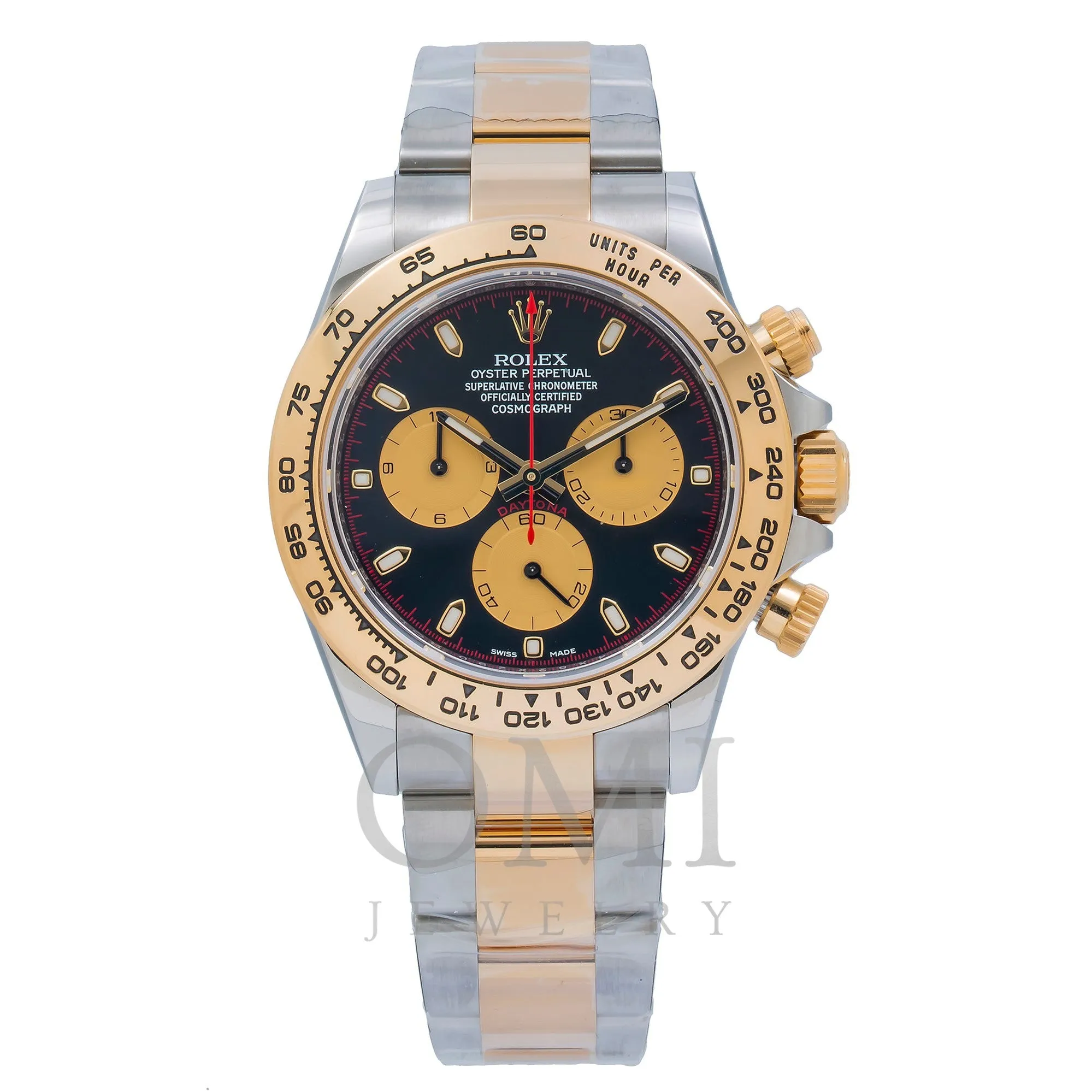 Rolex Cosmograph Daytona 116503 40MM Black Paul Newman Panda Diamond Dial With Two Tone Oyster Bracelet