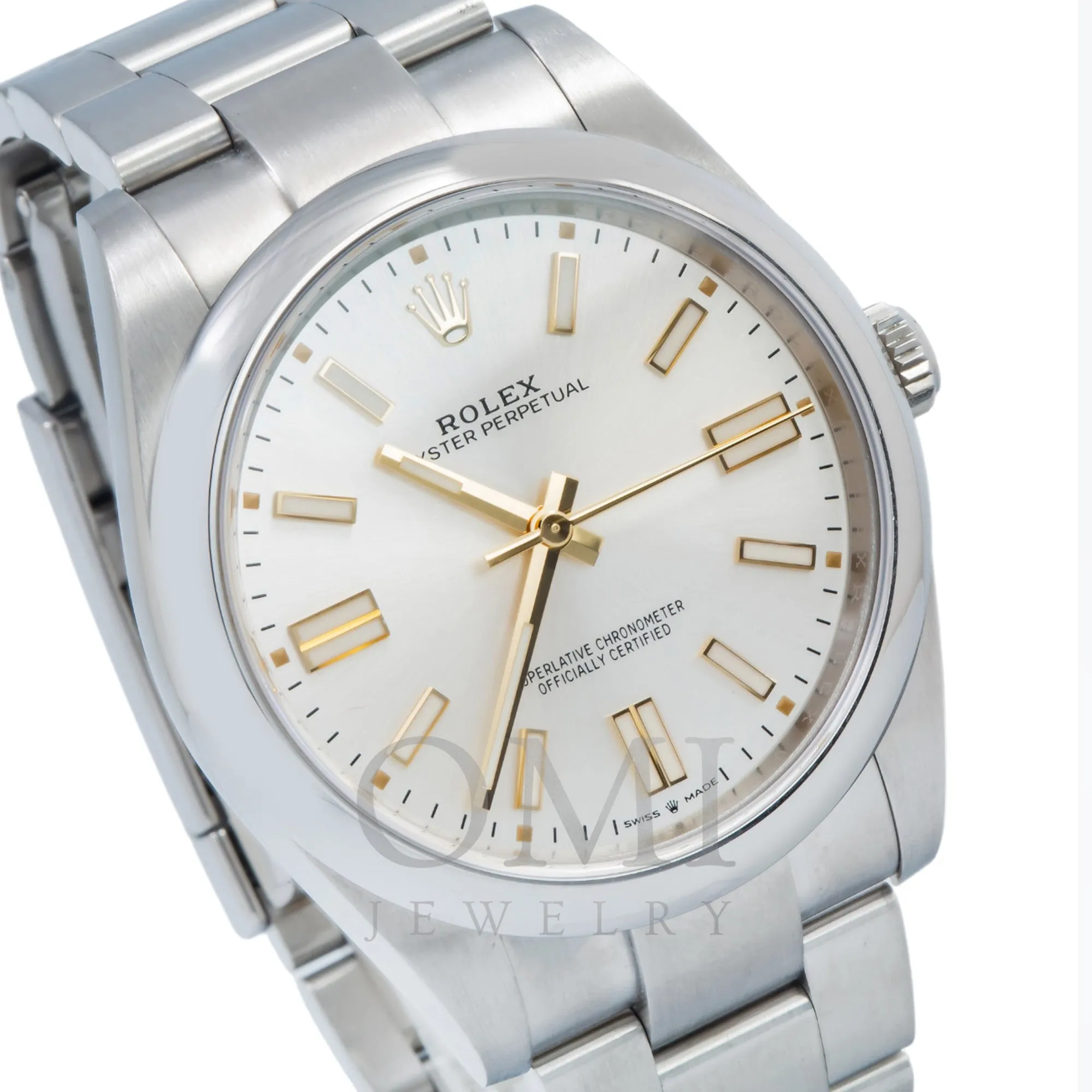 Rolex Oyster Perpetual 124300 41MM White Dial With Oyster Bracelet