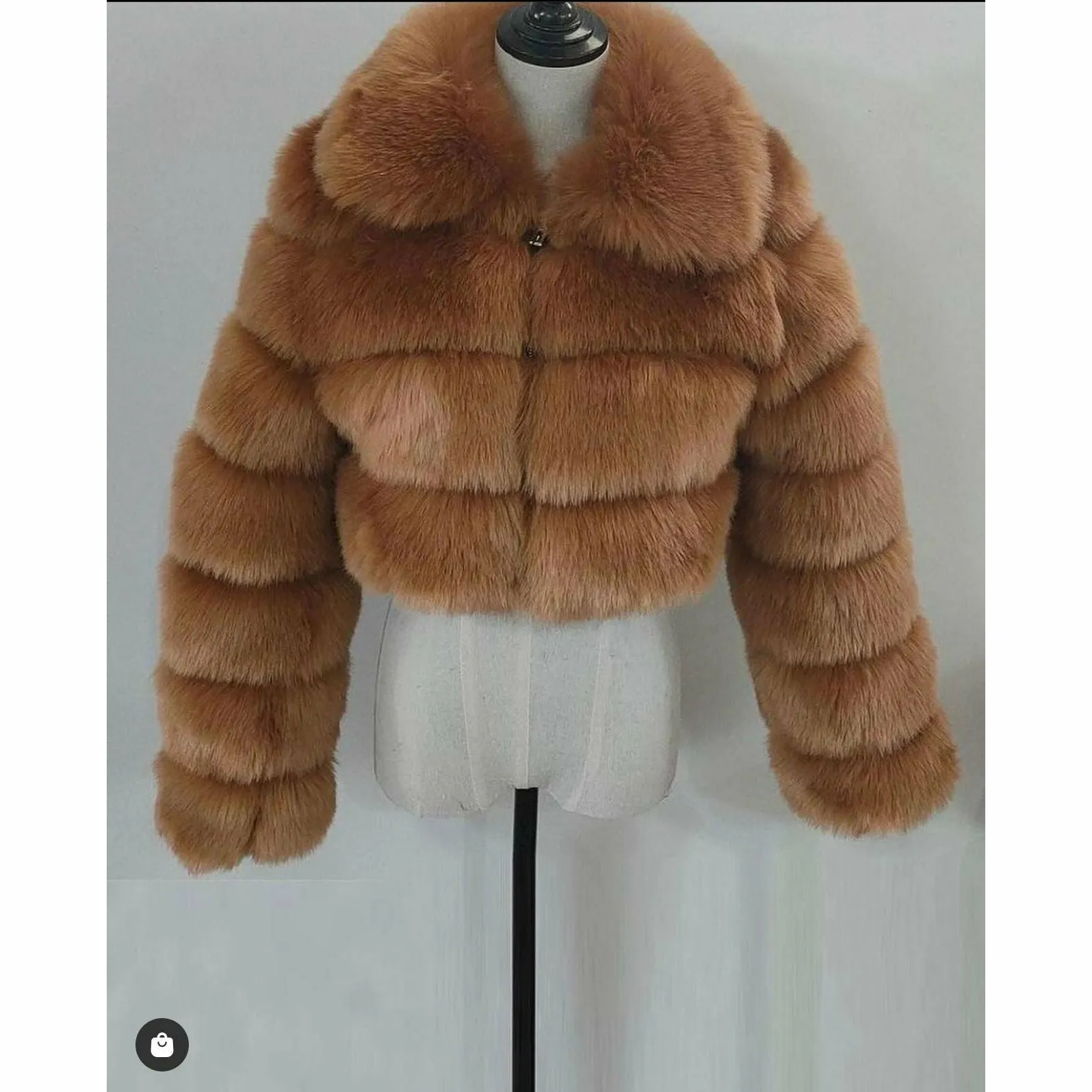 Short Faux Fur Coat