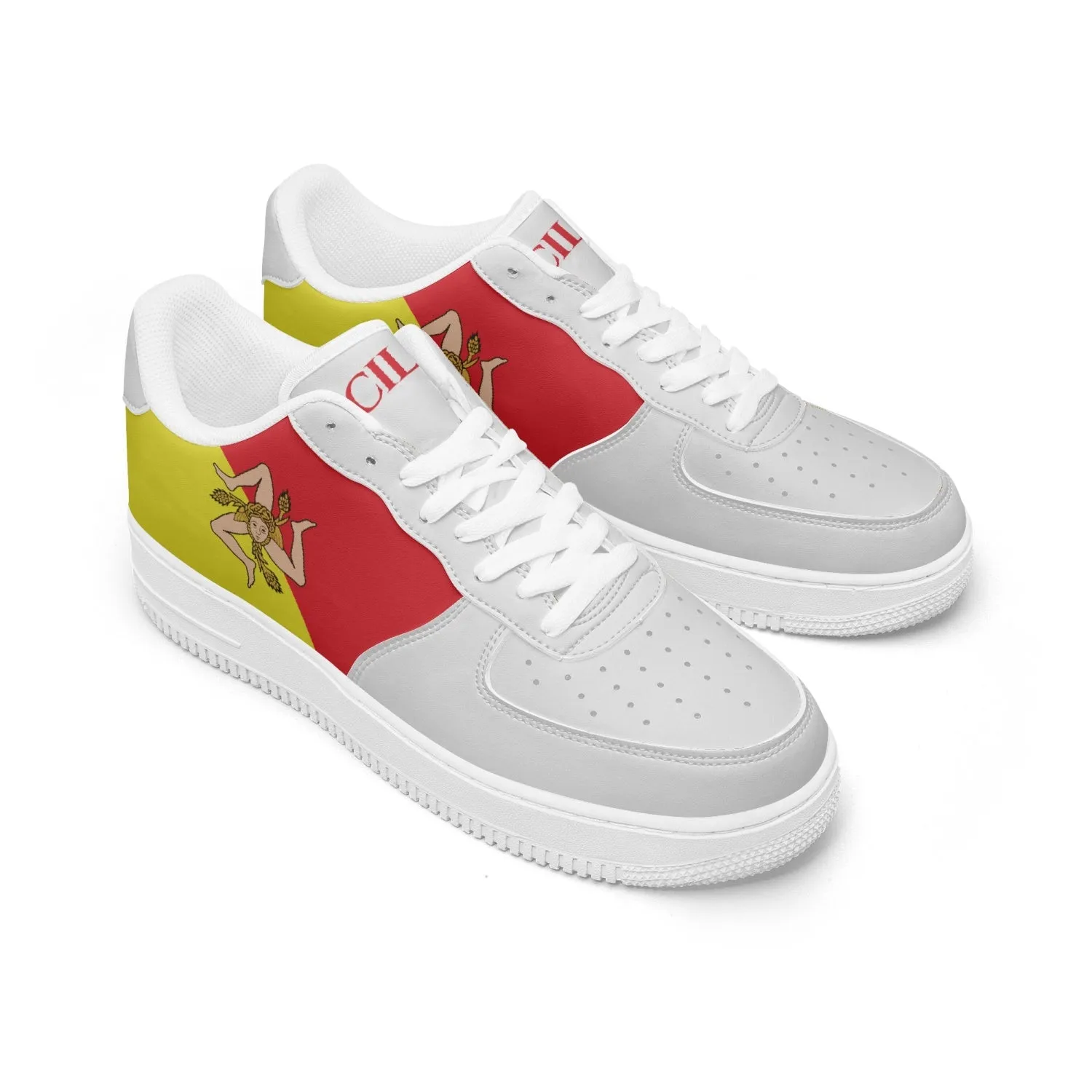 Sicily Leather Sports Sneakers - men/women sizes