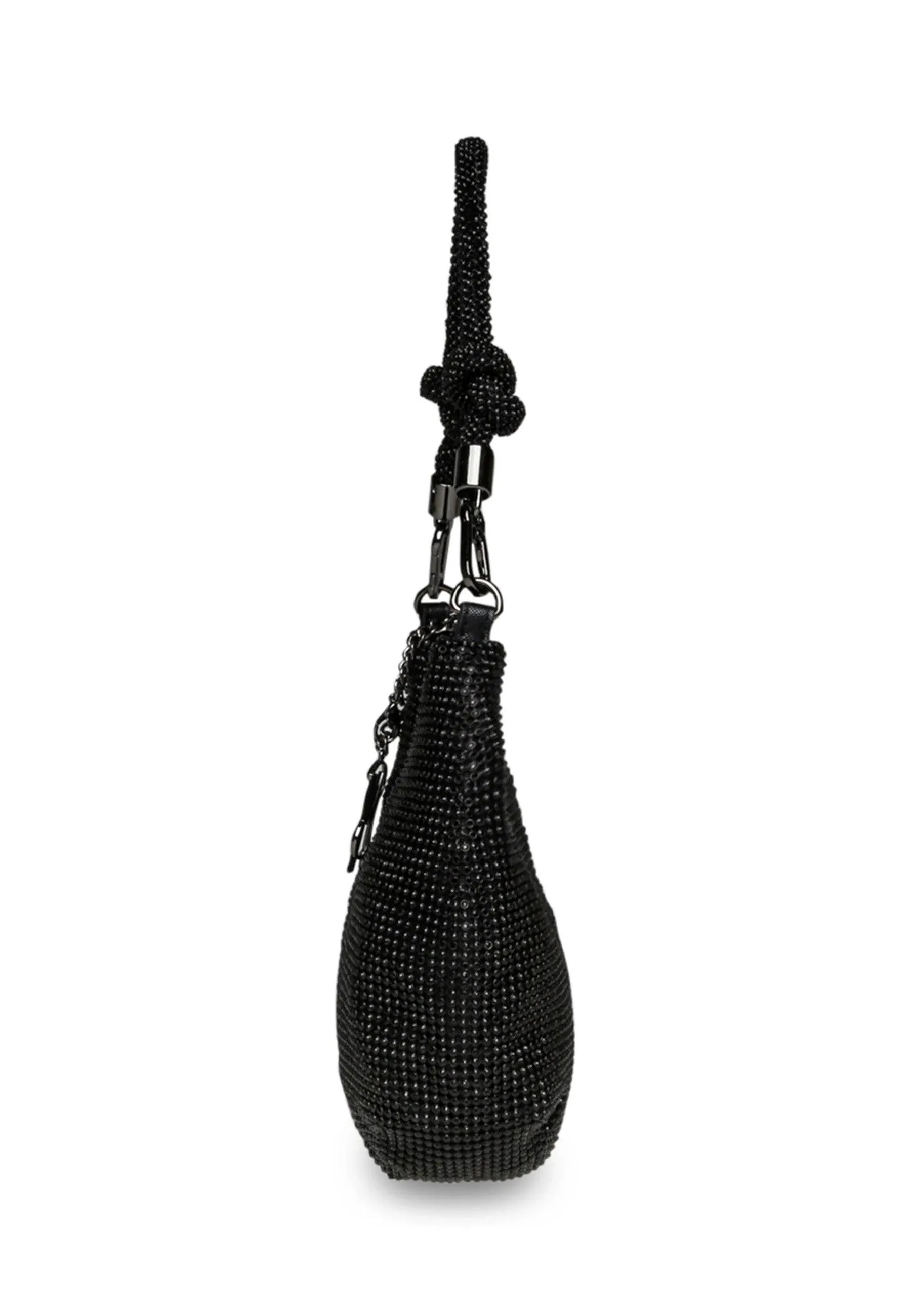 STEVE MADDEN Crystal Hobo Borsa Black BKAYA