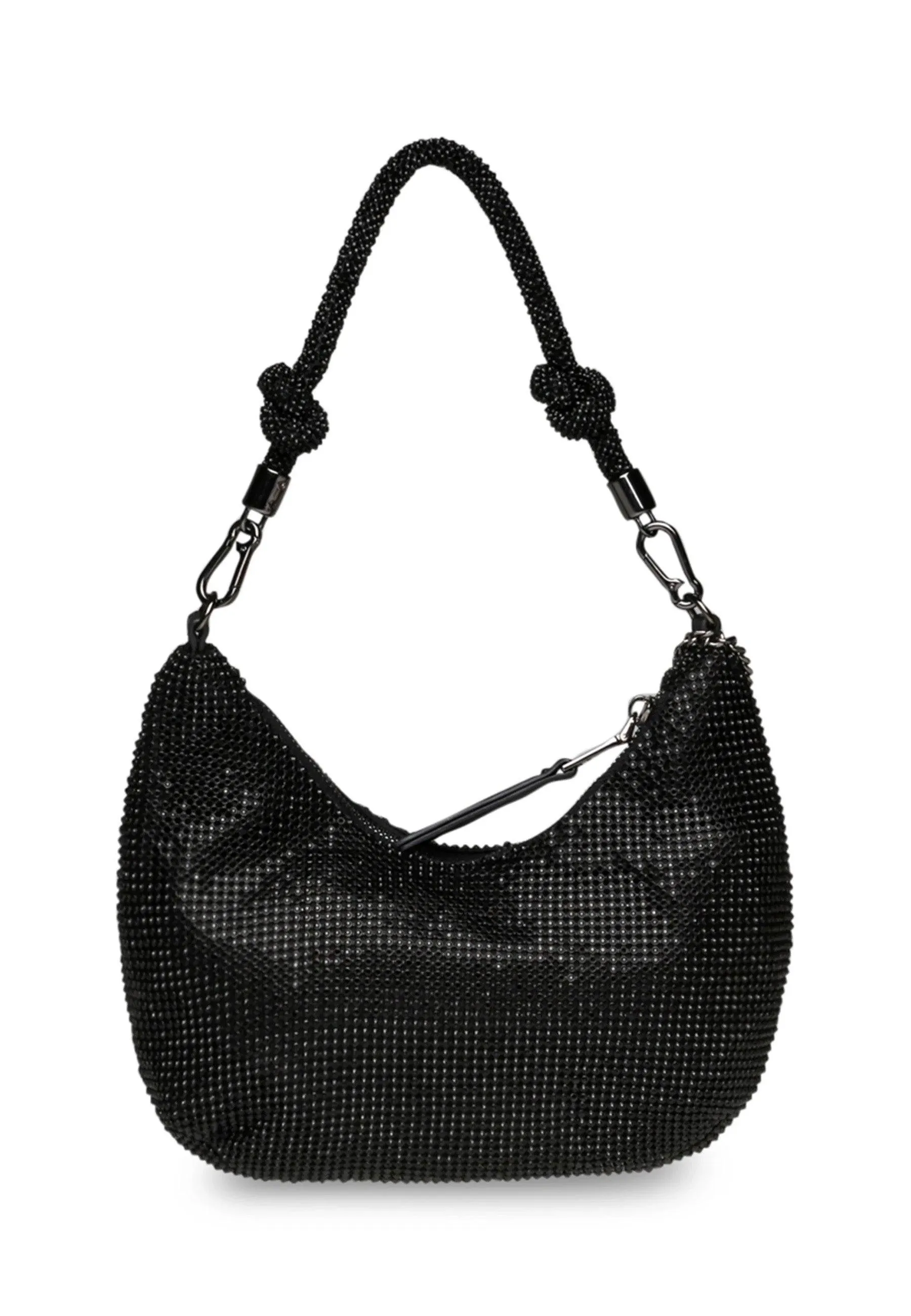 STEVE MADDEN Crystal Hobo Borsa Black BKAYA