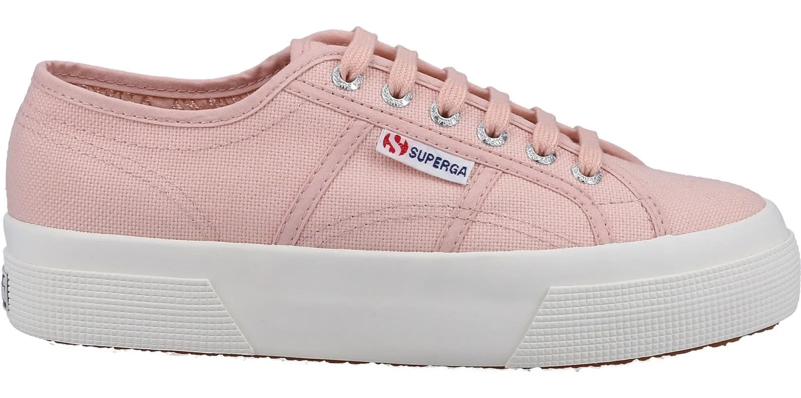 Superga 2740 Platform Womens Lace Up Trainer