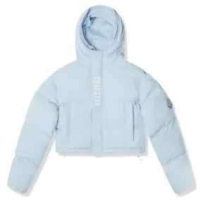 Trapstar Womens Decoded 2.0 Ice Blue Puffer Jacket