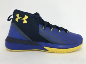 Under Armor boys' basketball shoe Lockdown 3 3020430 402 blue-yellow