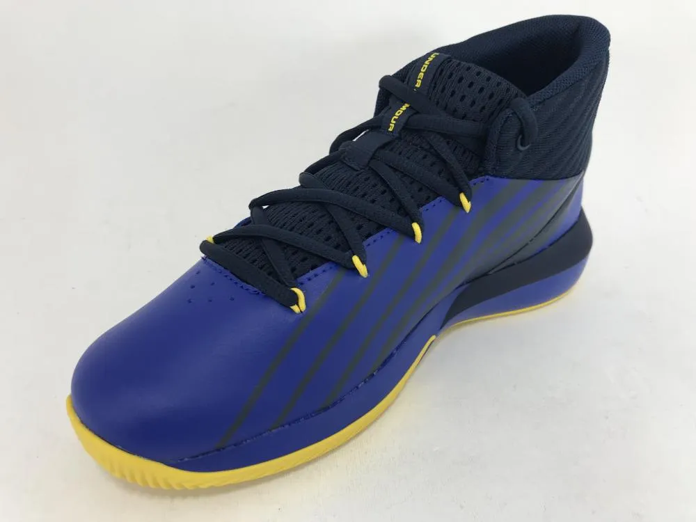 Under Armor boys' basketball shoe Lockdown 3 3020430 402 blue-yellow