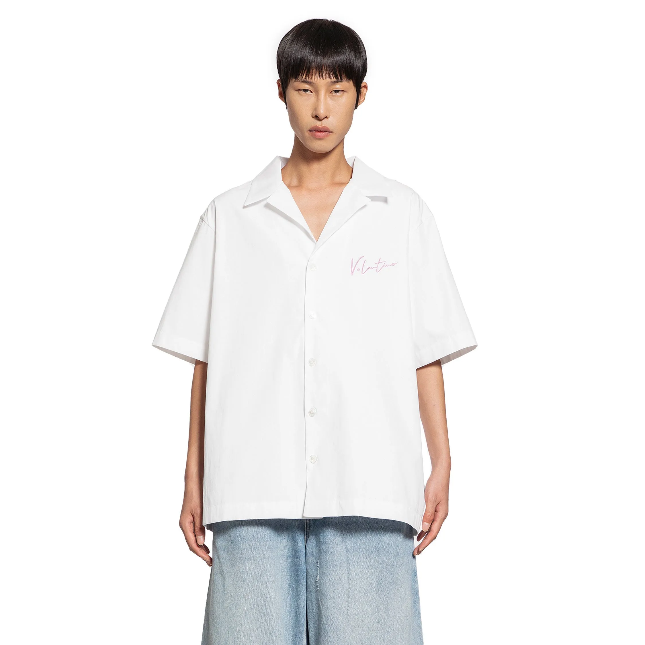 VALENTINO MAN WHITE SHIRTS