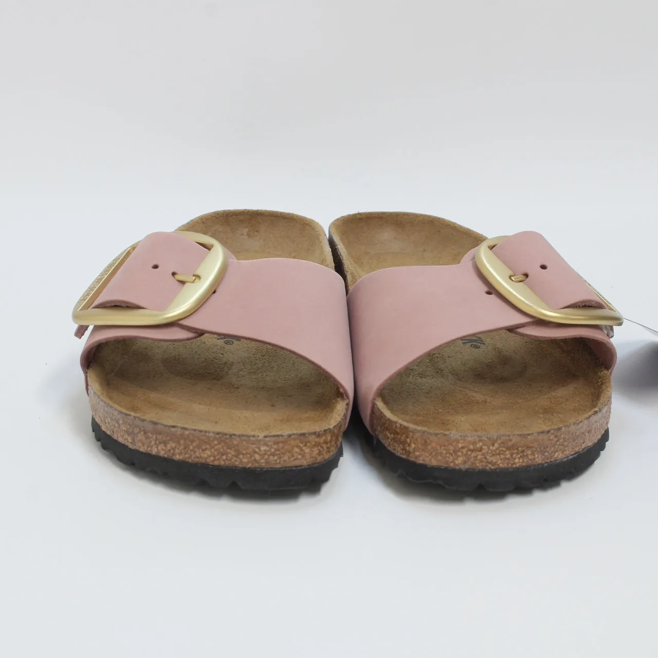 Womens Birkenstock Madrid Big Buckle Old Rose Nubuck