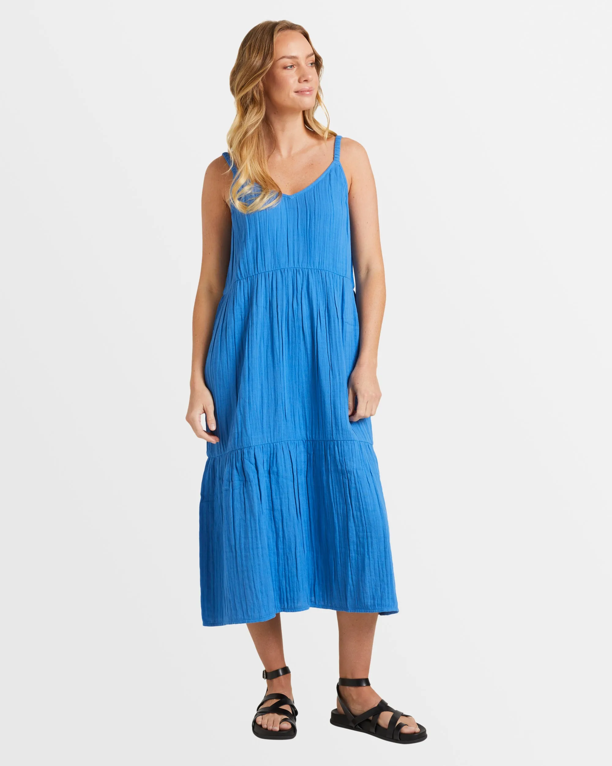 Womens Costa Del Sud Waiting Line Dress