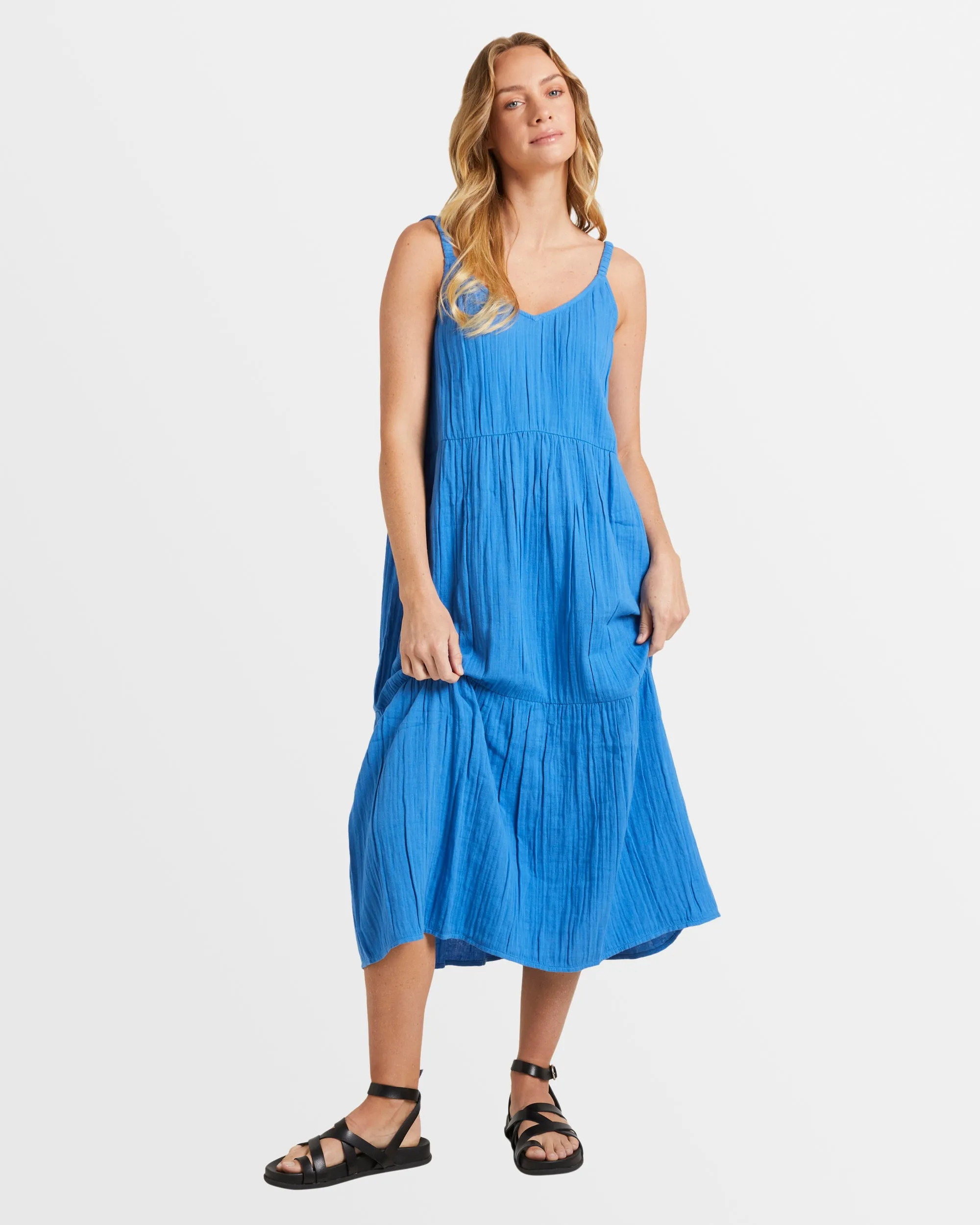 Womens Costa Del Sud Waiting Line Dress