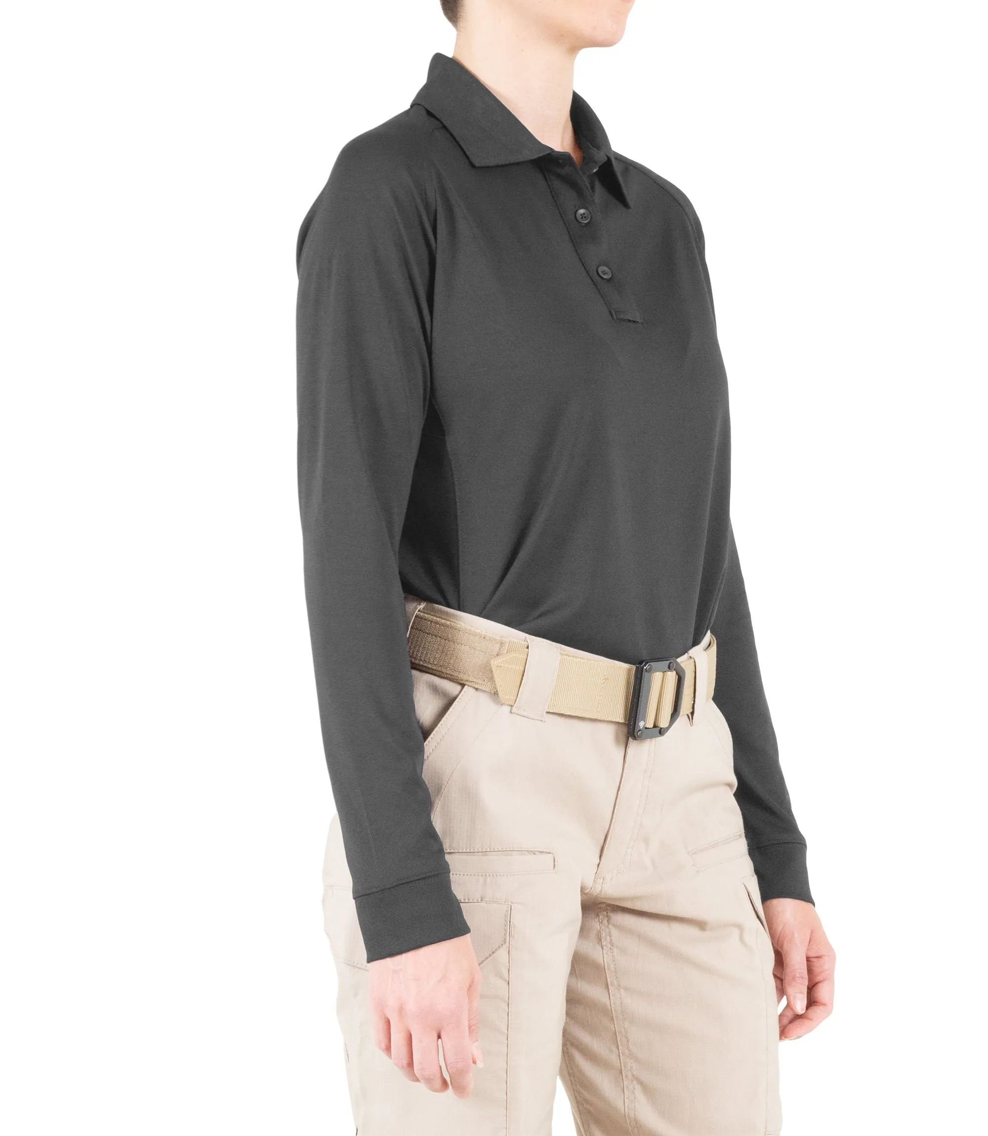 Women's Performance Long Sleeve Polo