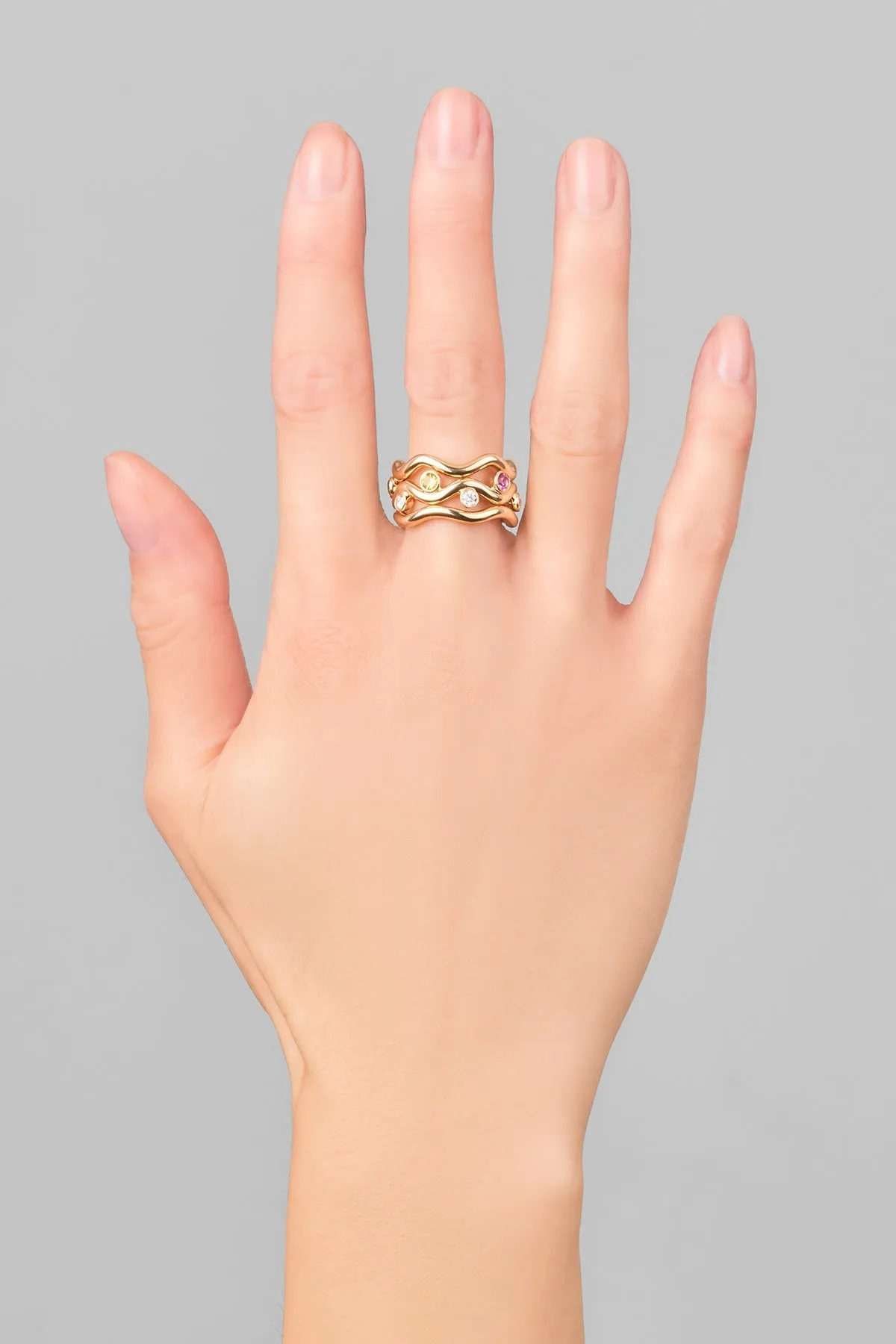 Ziggy Multi-Stone Ring - In Stock